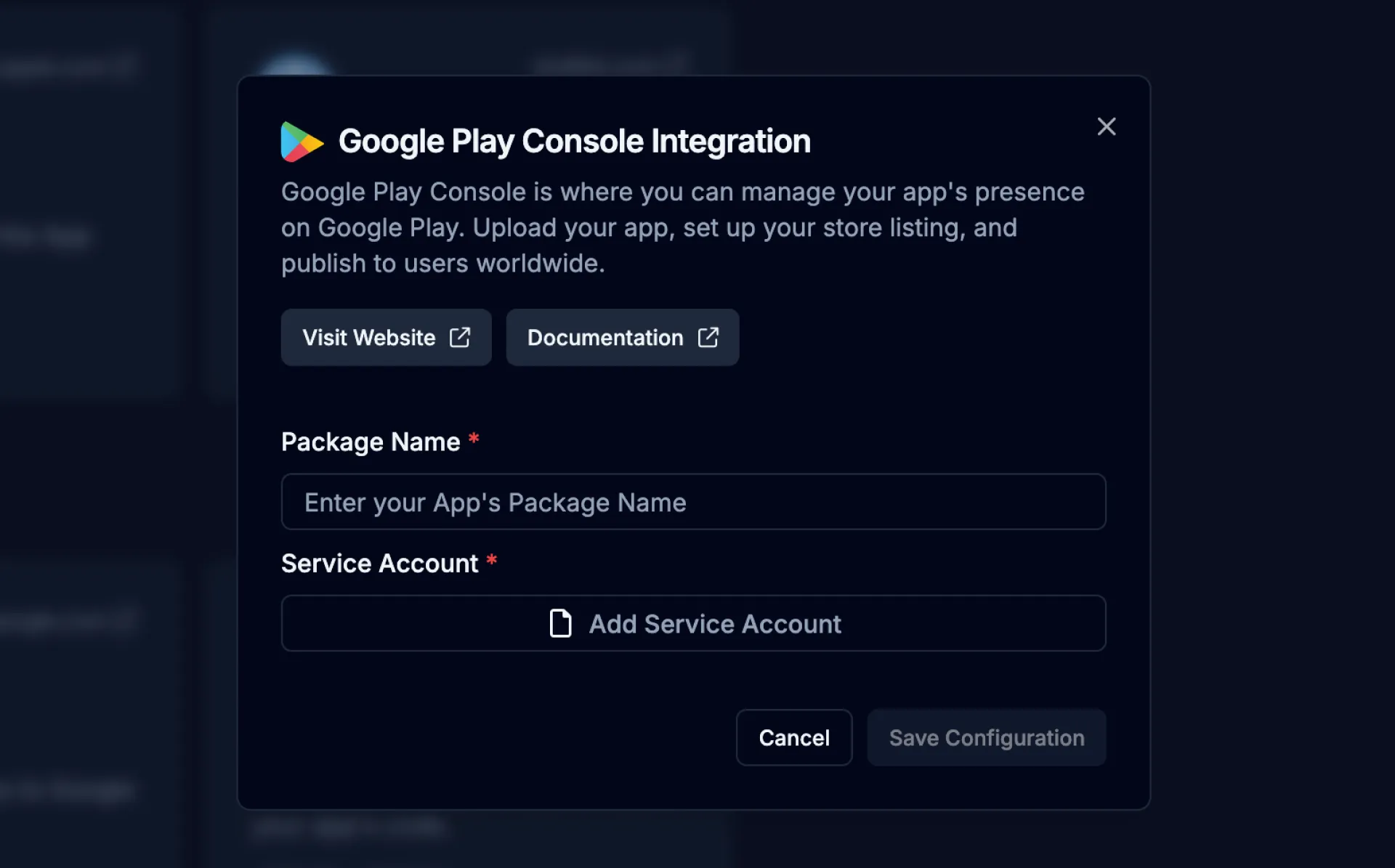 Google Play Store Settings