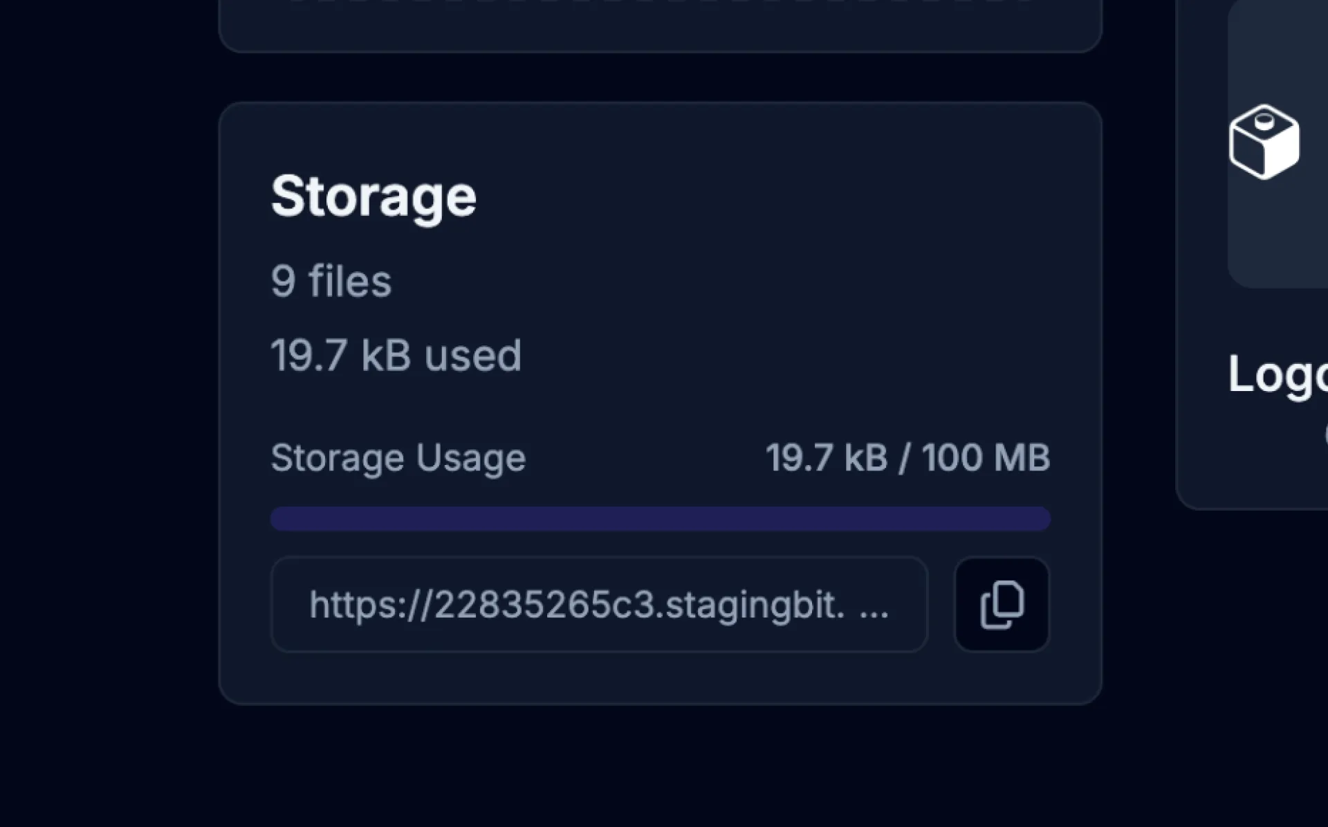 Storage Details
